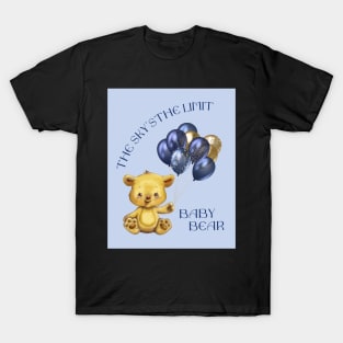 Sky's the Limit Baby Bear Blue T-Shirt